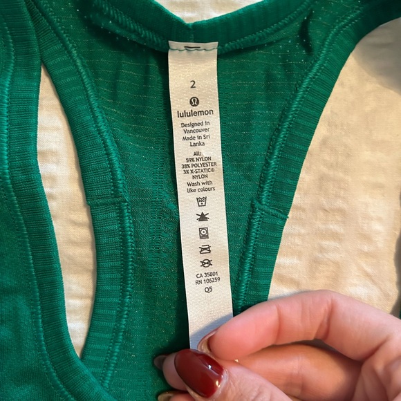 Lululemon swiftly tank top - Picture 2 of 2